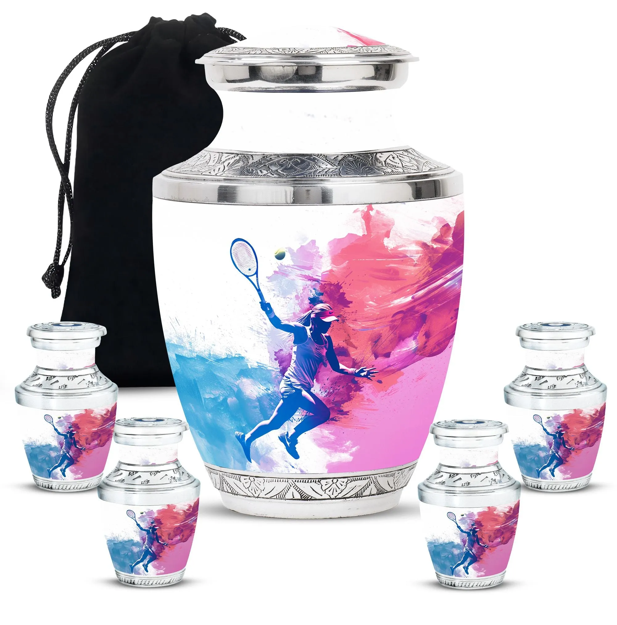 Tennis Urns For Human Ashes Nana Funeral, Ashes Memorial Urn
