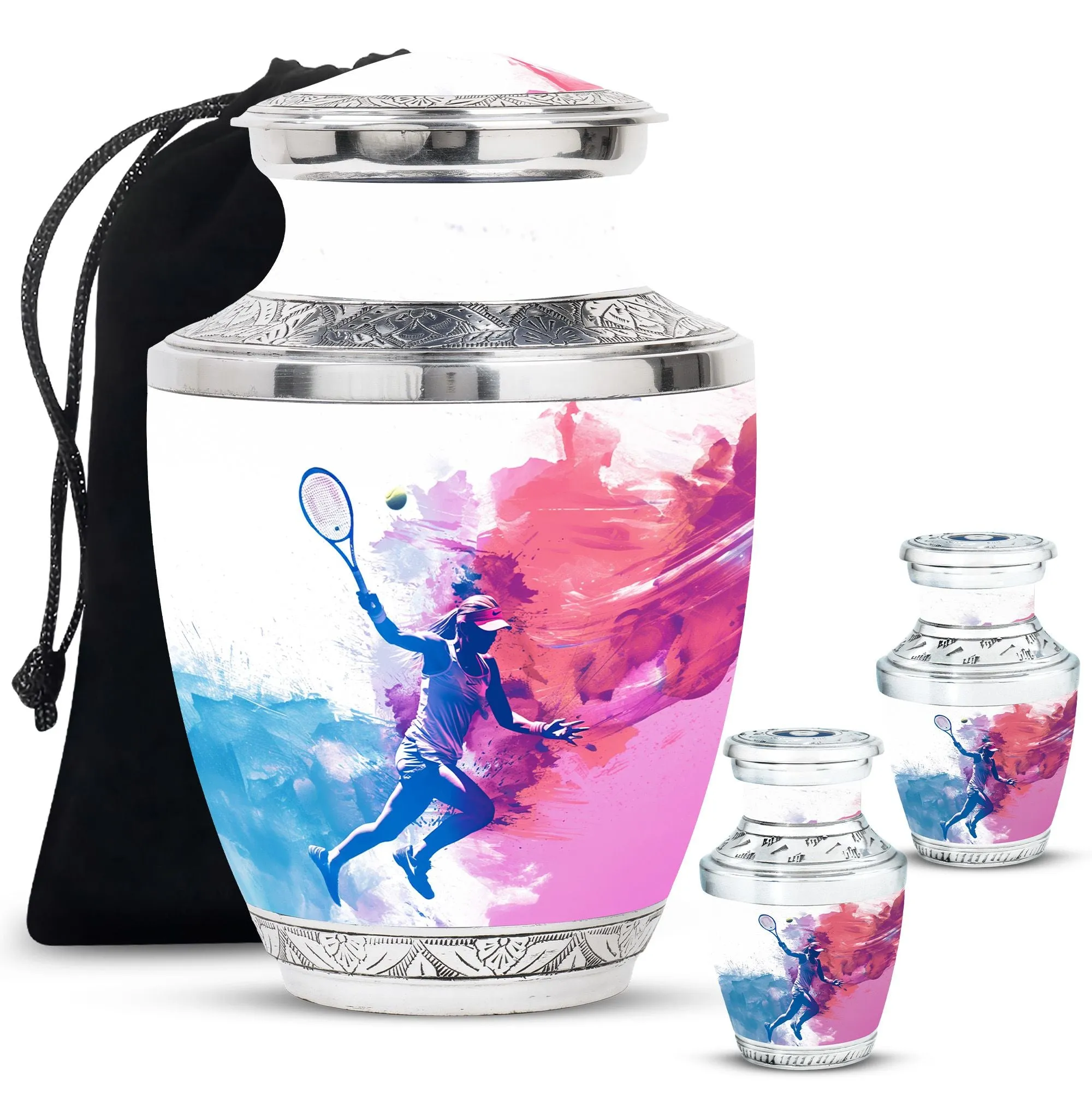Tennis Urns For Human Ashes Nana Funeral, Ashes Memorial Urn