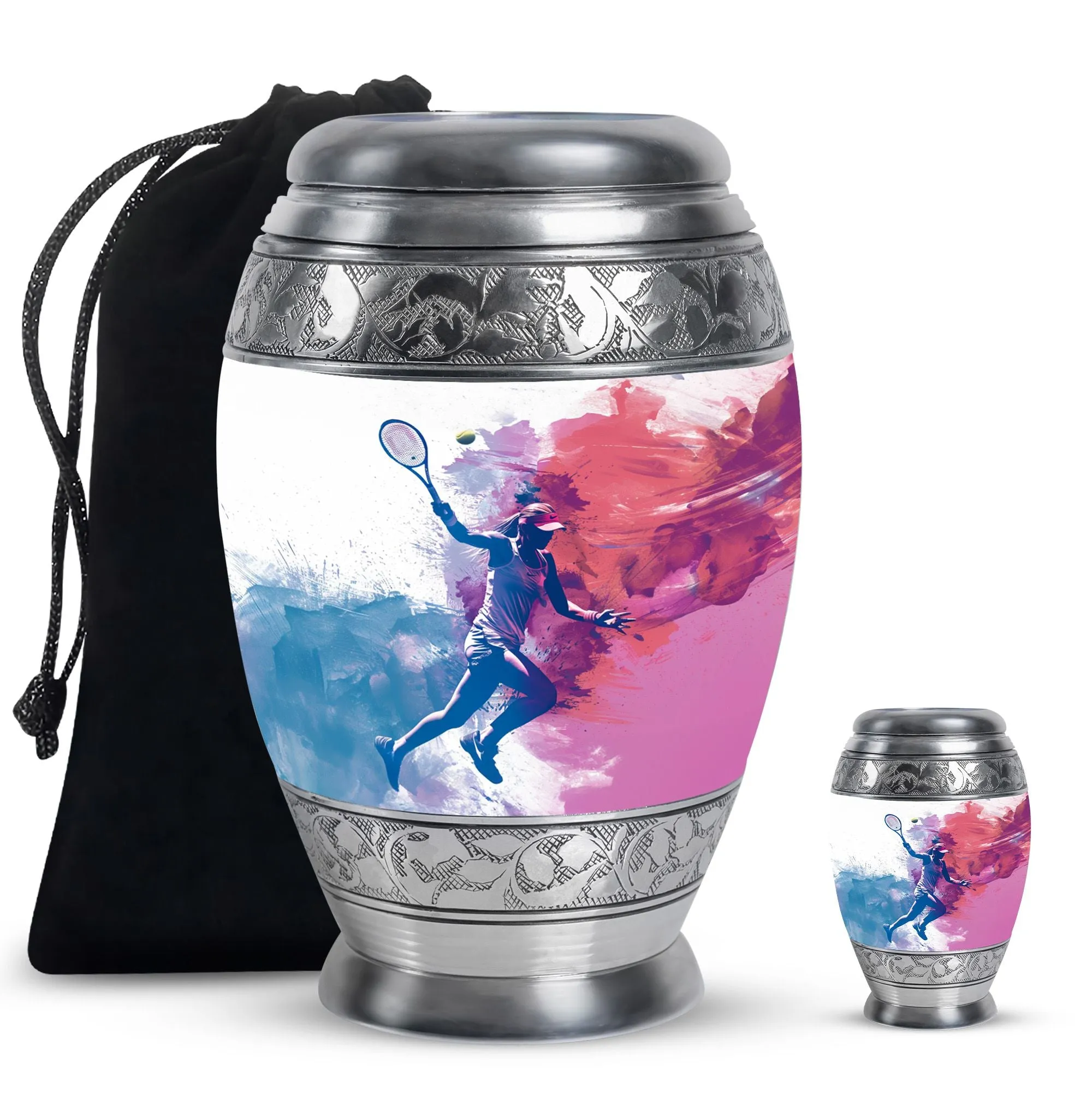 Tennis Urns For Human Ashes Nana Funeral, Ashes Memorial Urn