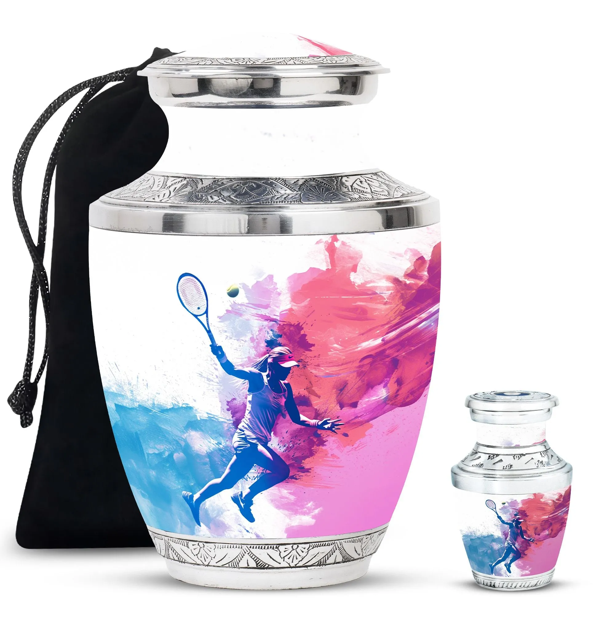 Tennis Urns For Human Ashes Nana Funeral, Ashes Memorial Urn