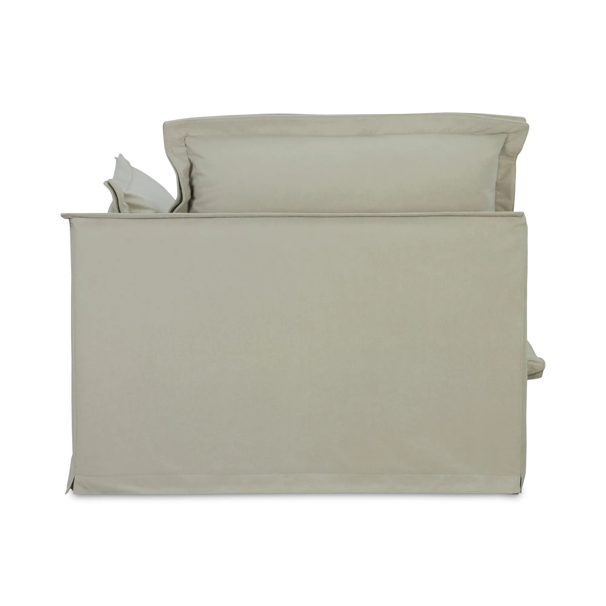 Timeless Right Arm Lounger with LiveSmart Performance Fabric