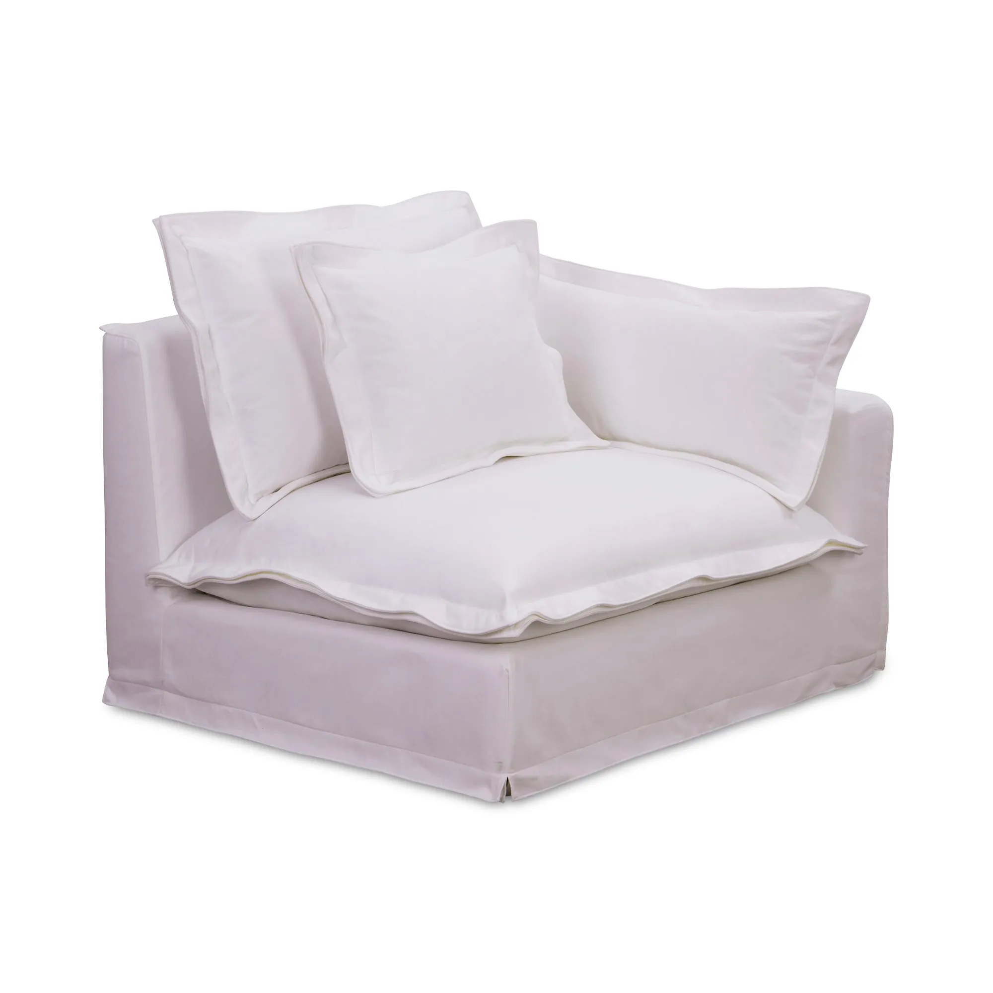 Timeless Right Arm Lounger with LiveSmart Performance Fabric