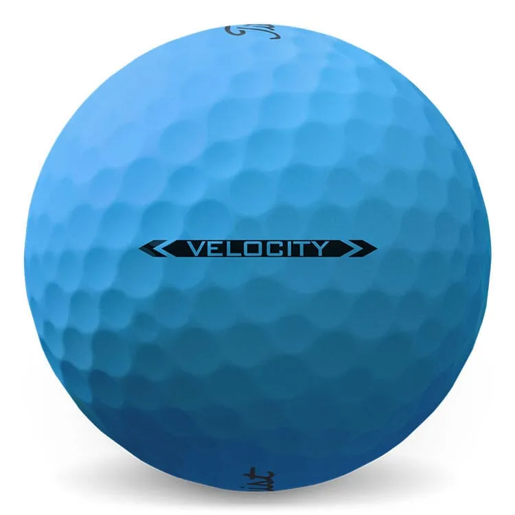Titleist Velocity - Pelotas de golf azules (12 unidades)