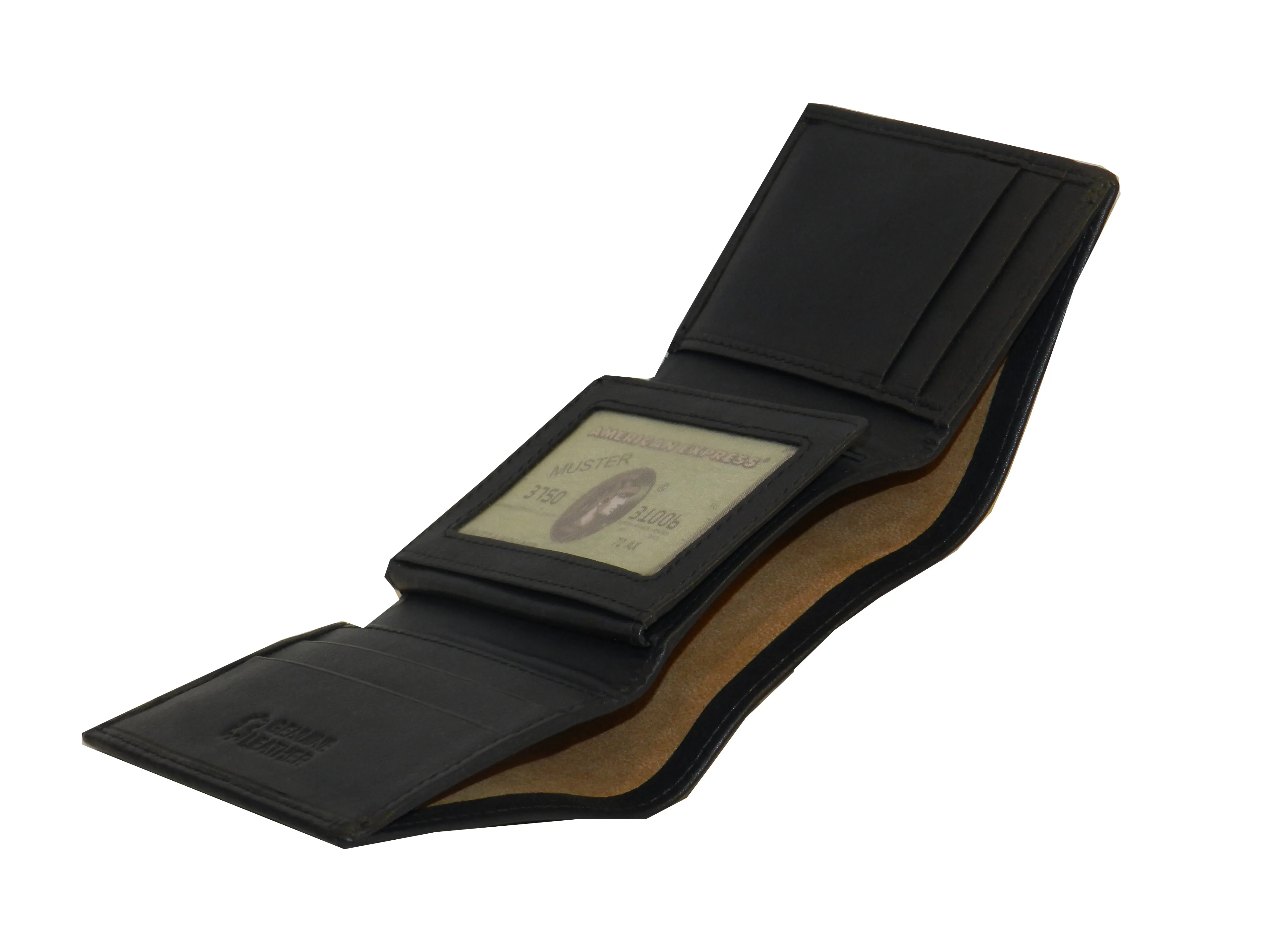 Trikon 12 Card Trifold Wallet Full Elastic #1539 [EL.LOOP]