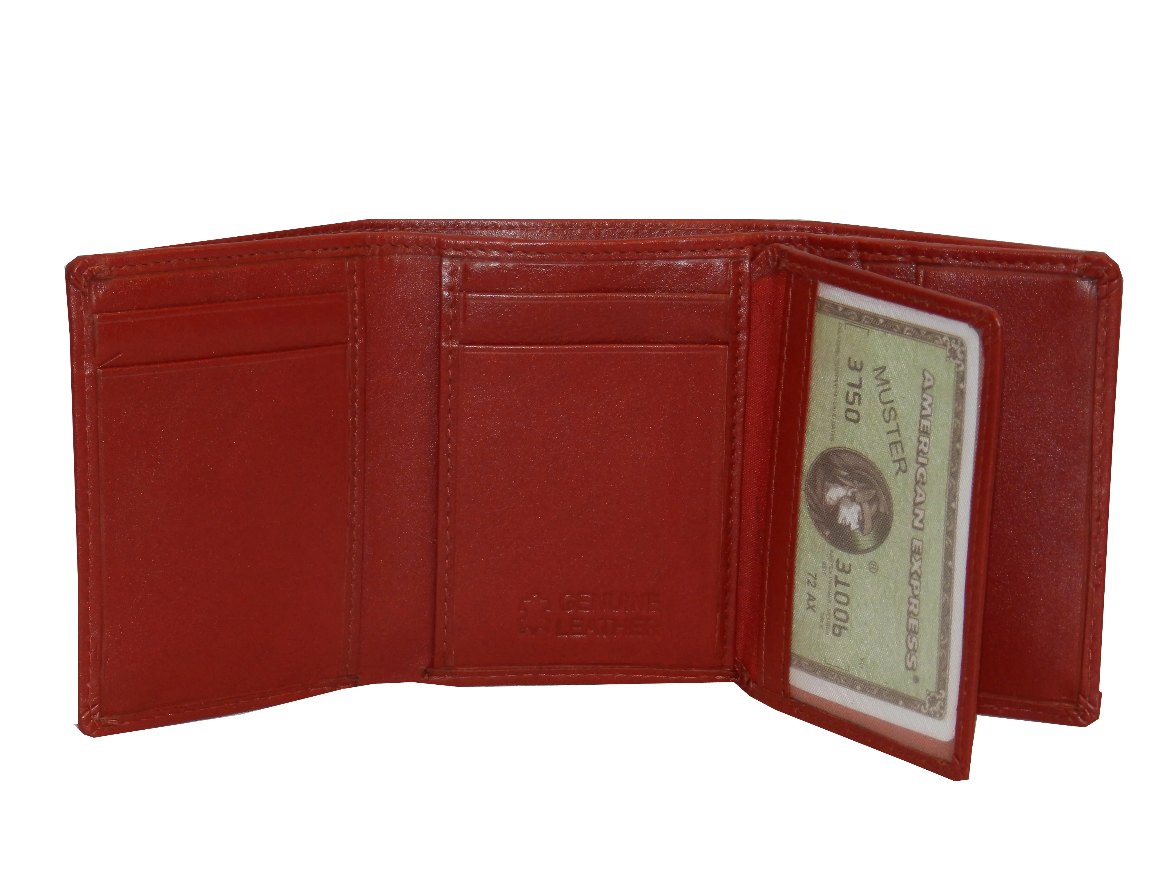 Trikon 12 Card Trifold Wallet Full Elastic #1539 [EL.LOOP]