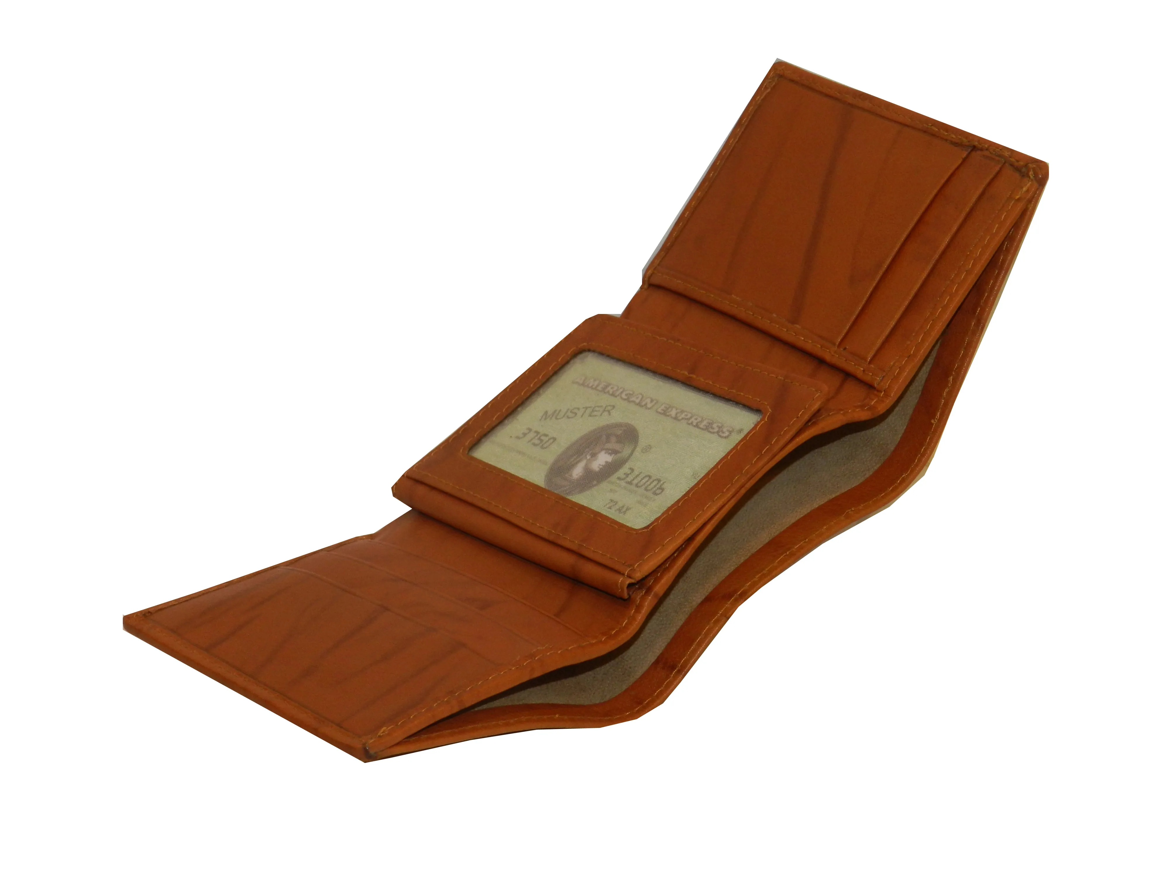 Trikon 12 Card Trifold Wallet Full Elastic #1539 [EL.LOOP]