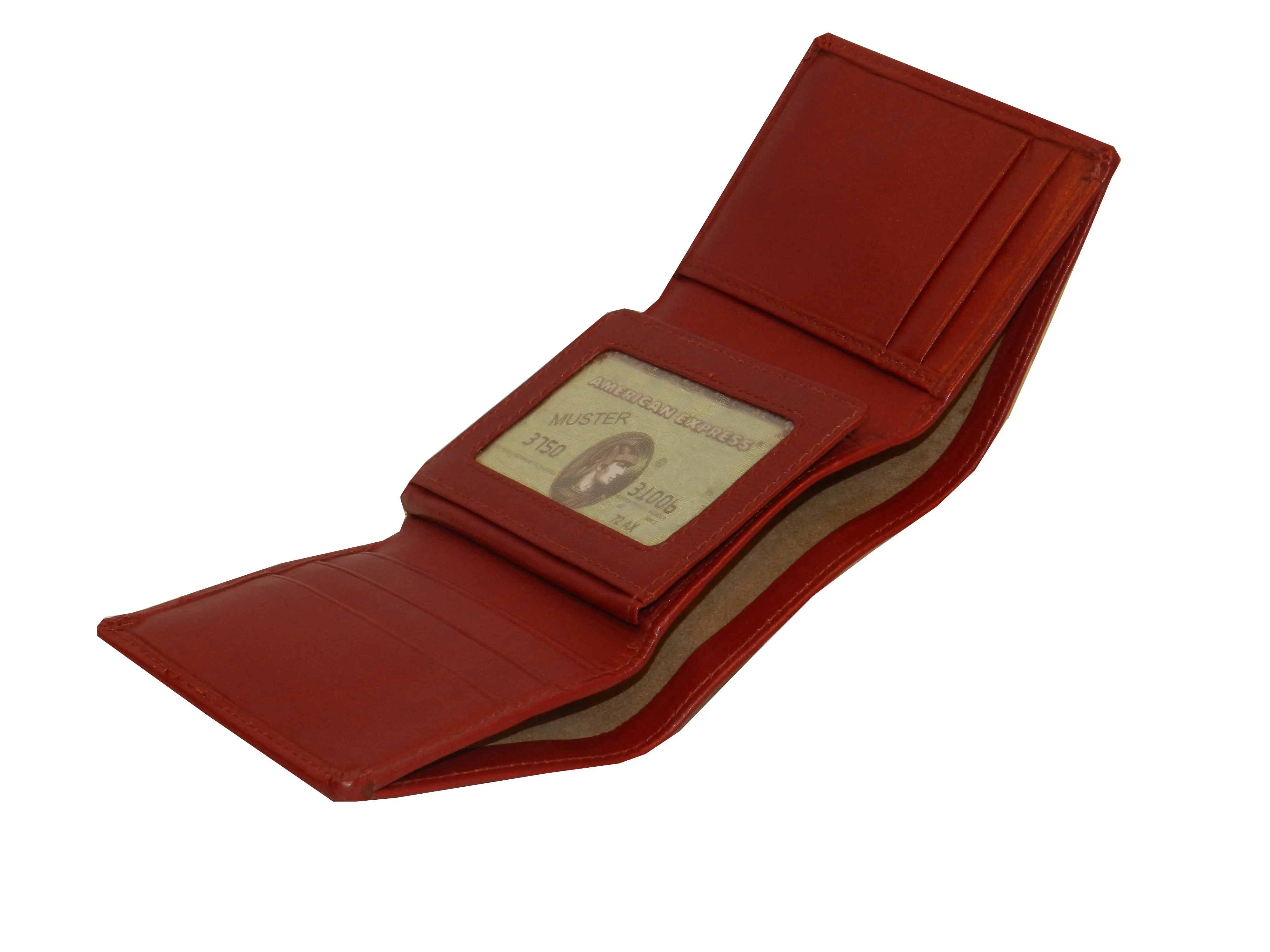 Trikon 12 Card Trifold Wallet Full Elastic #1539 [EL.LOOP]