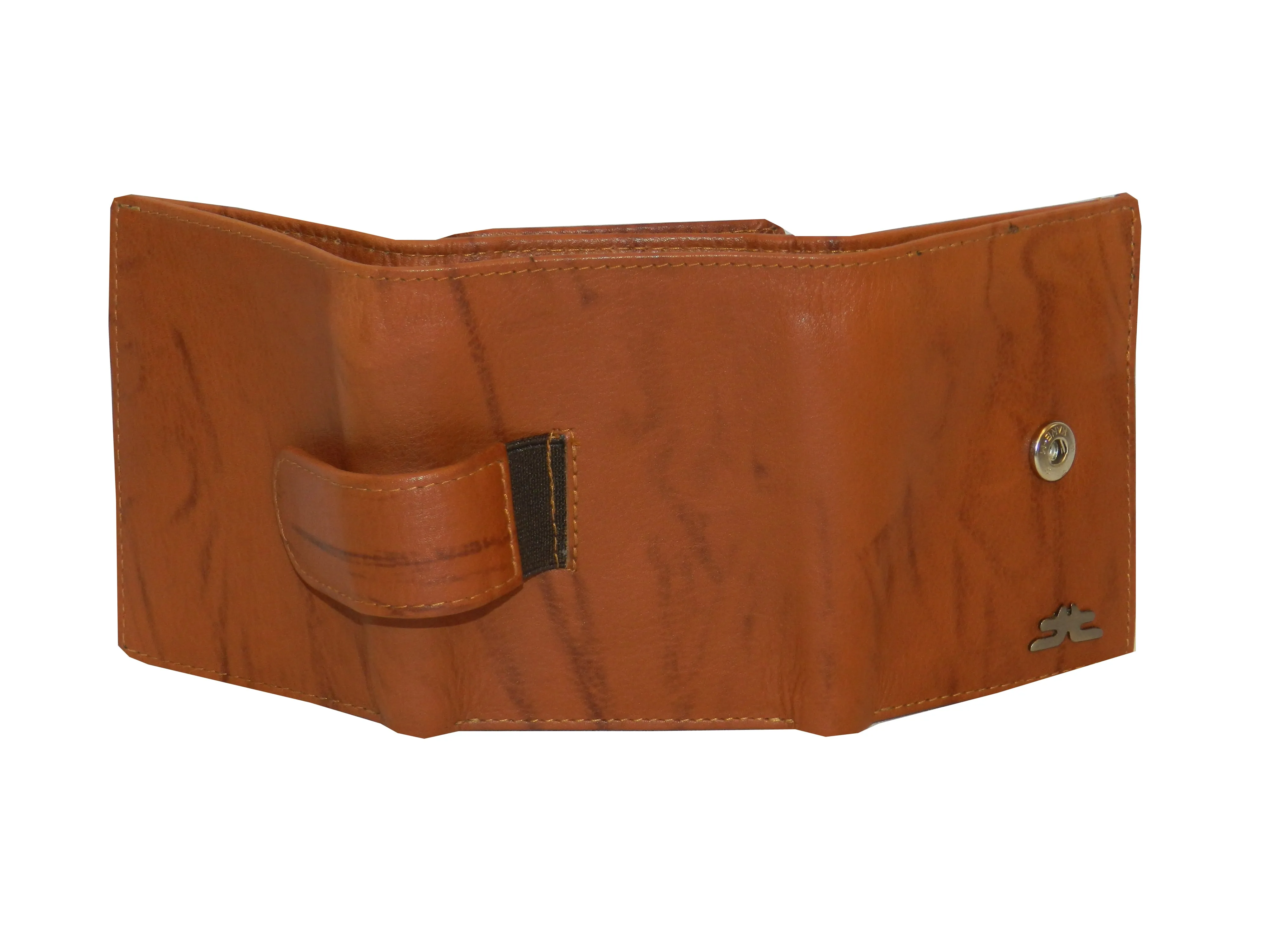 Trikon 12 Card Trifold Wallet Full Elastic #1539 [EL.LOOP]