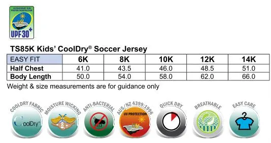 TS85K SHOOT SOCCER TEE KIDS