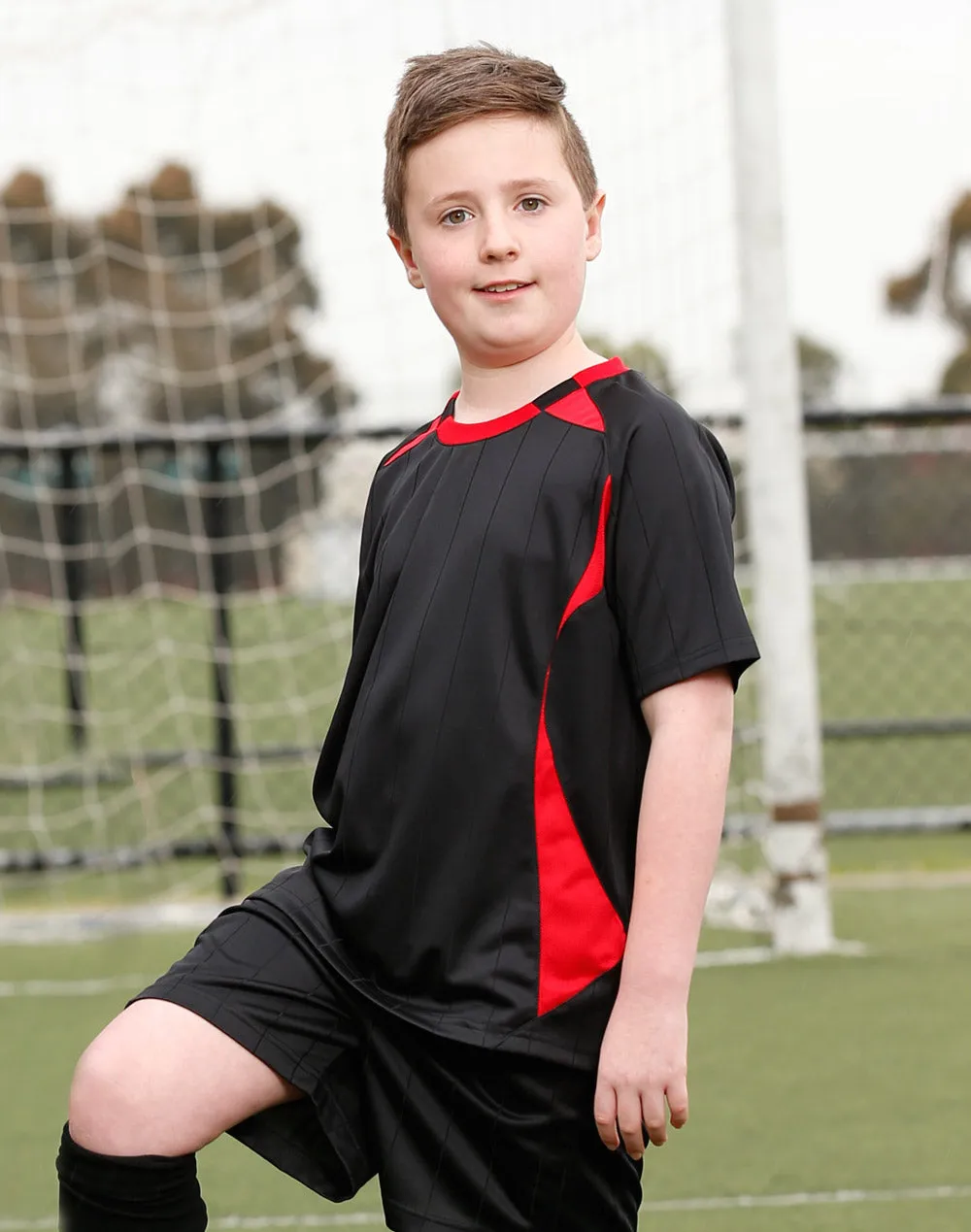 TS85K SHOOT SOCCER TEE KIDS