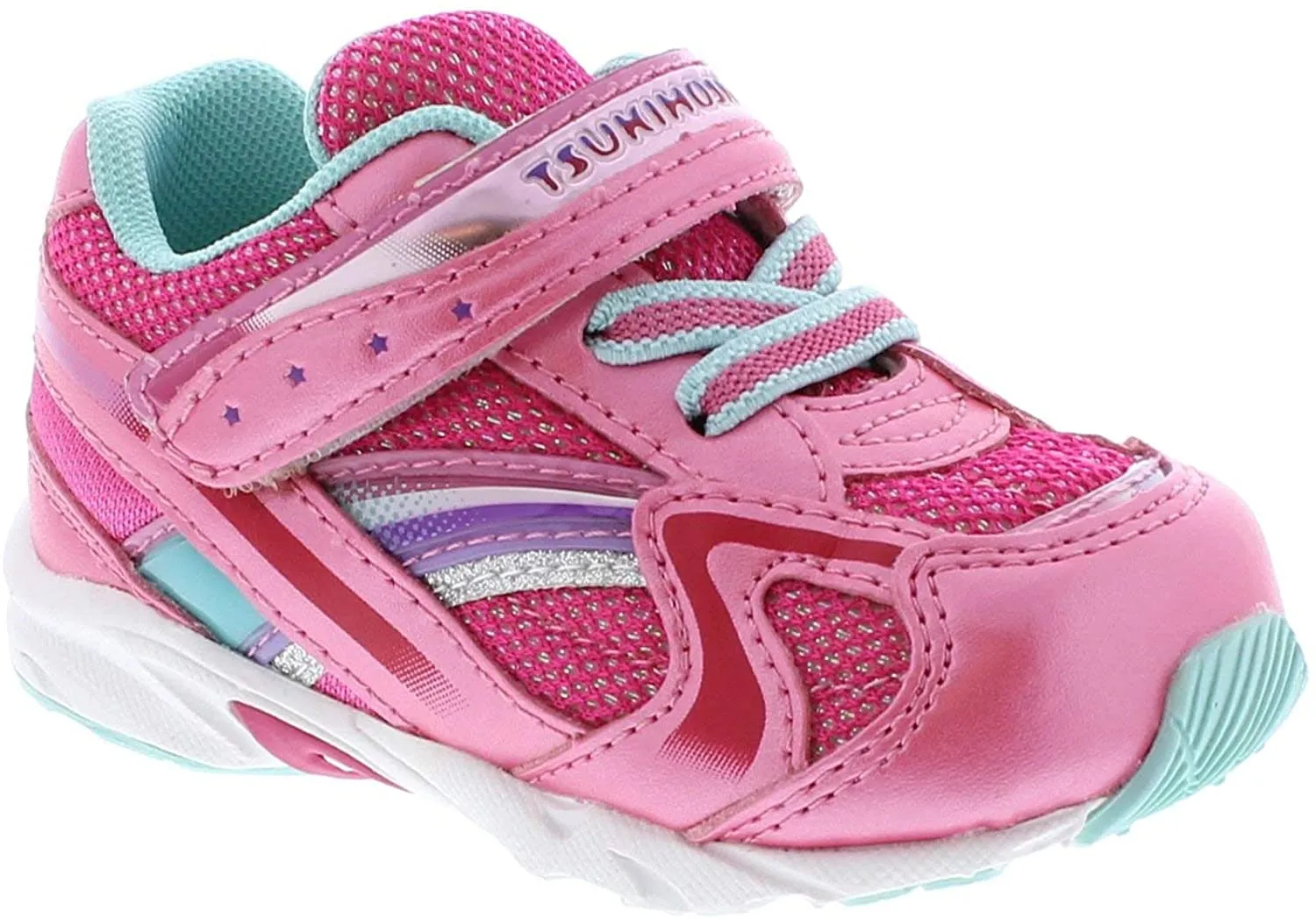TSUKIHOSHI GIRLS HOTPINK/MINT GLITZ