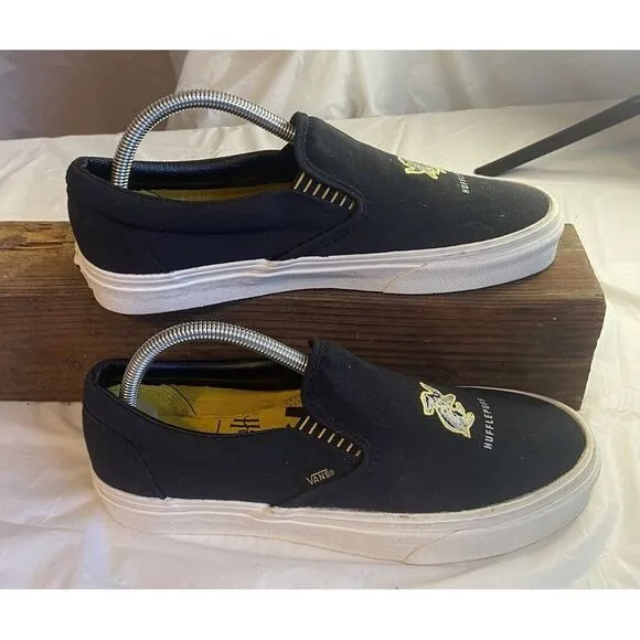 Van's Harry Potter Limited Edition Hufflepuff Slip-On Tennis Shoes-Size‎ 8.5
