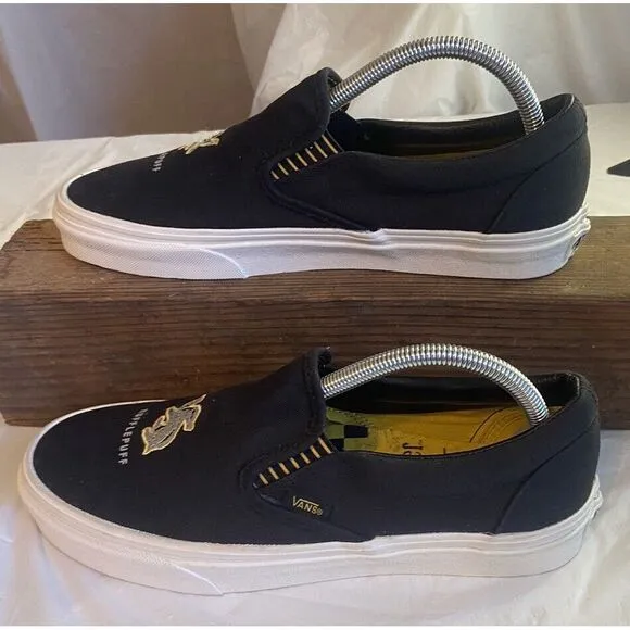 Van's Harry Potter Limited Edition Hufflepuff Slip-On Tennis Shoes-Size‎ 8.5