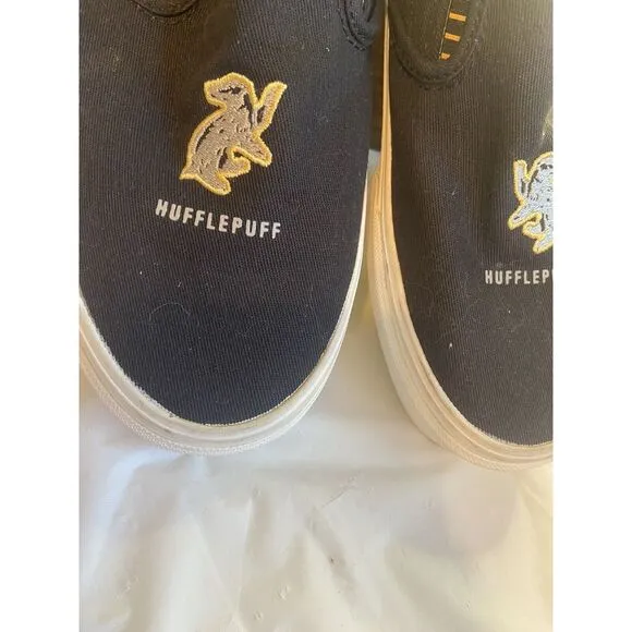 Van's Harry Potter Limited Edition Hufflepuff Slip-On Tennis Shoes-Size‎ 8.5