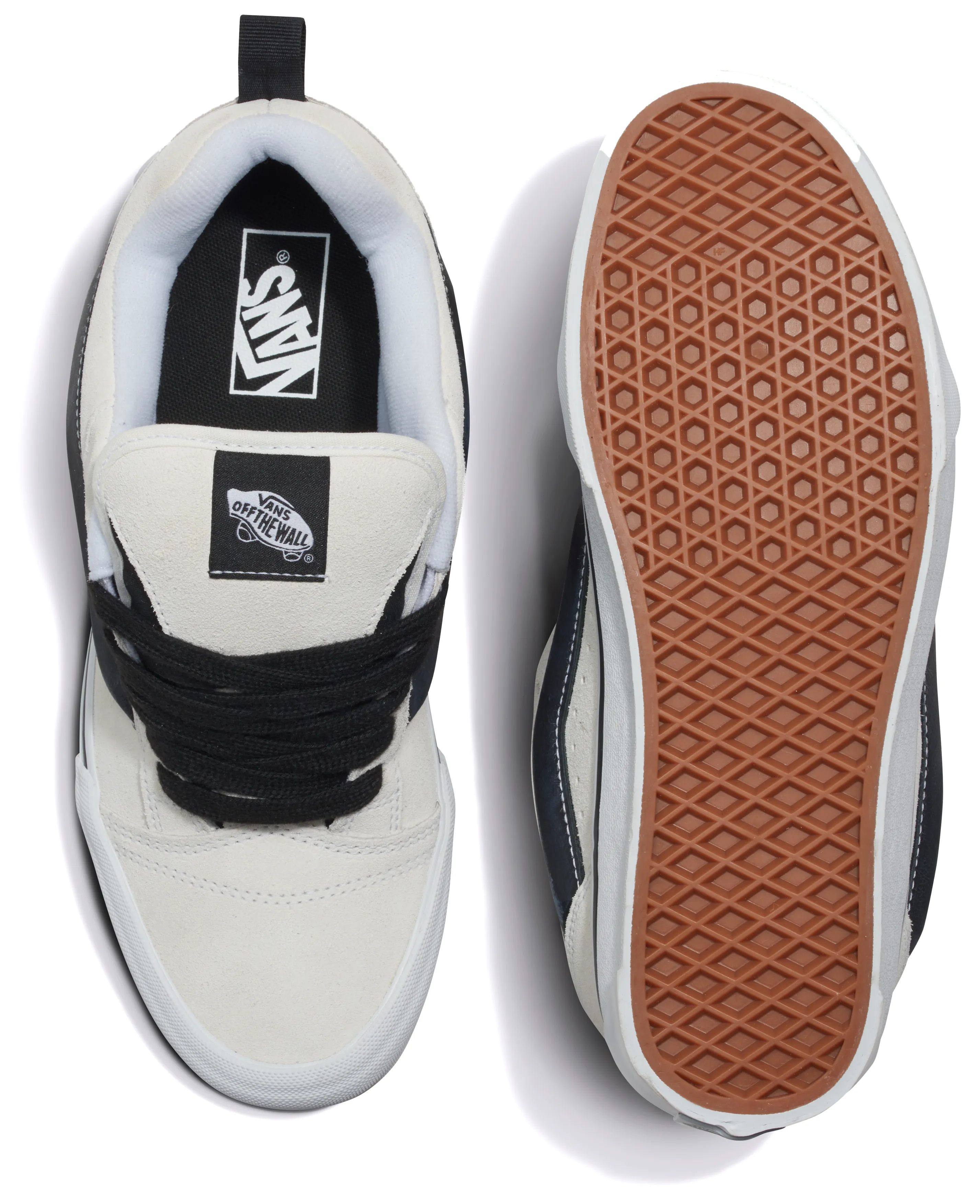 Vans Knu Skool Suede White/Black