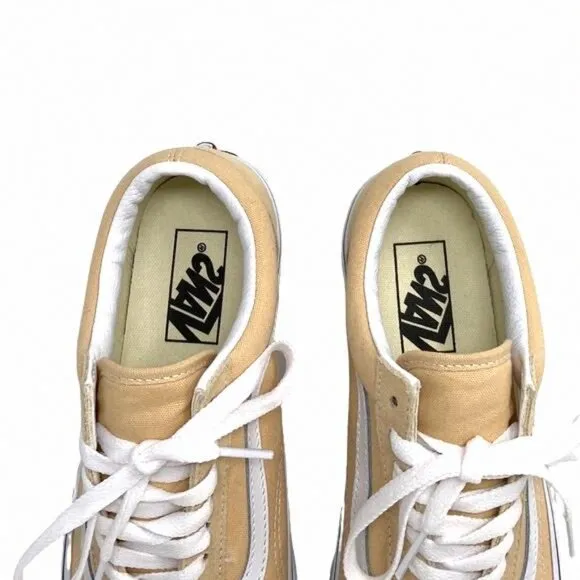 VANS Old Skool Color Theory Honey Sneakers Women VN0007VTBLP Canvas Suede Shoes