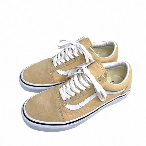 VANS Old Skool Color Theory Honey Sneakers Women VN0007VTBLP Canvas Suede Shoes
