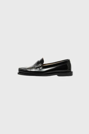 VEGA ANTIK LEATHER SHOES - BLACK