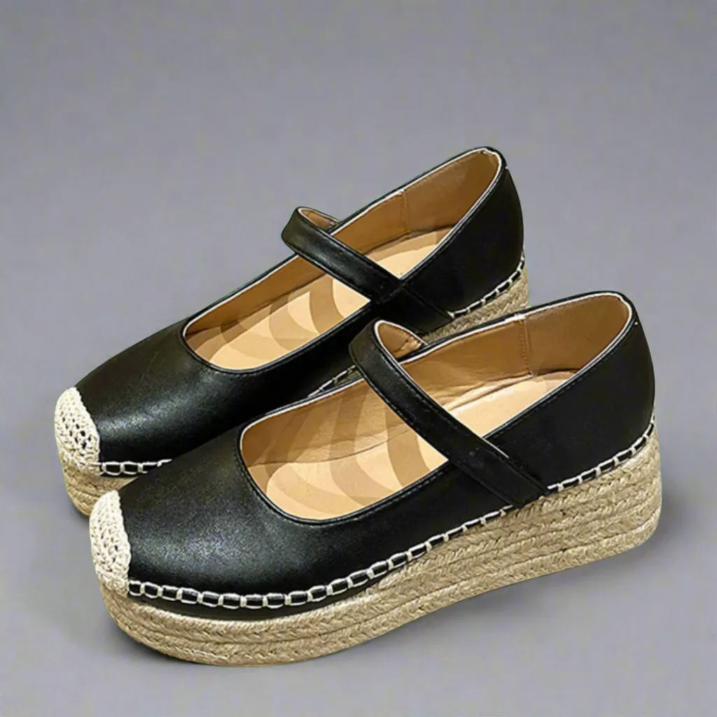 Verena | Premium Wedge Shoes with Buckle for Spring
