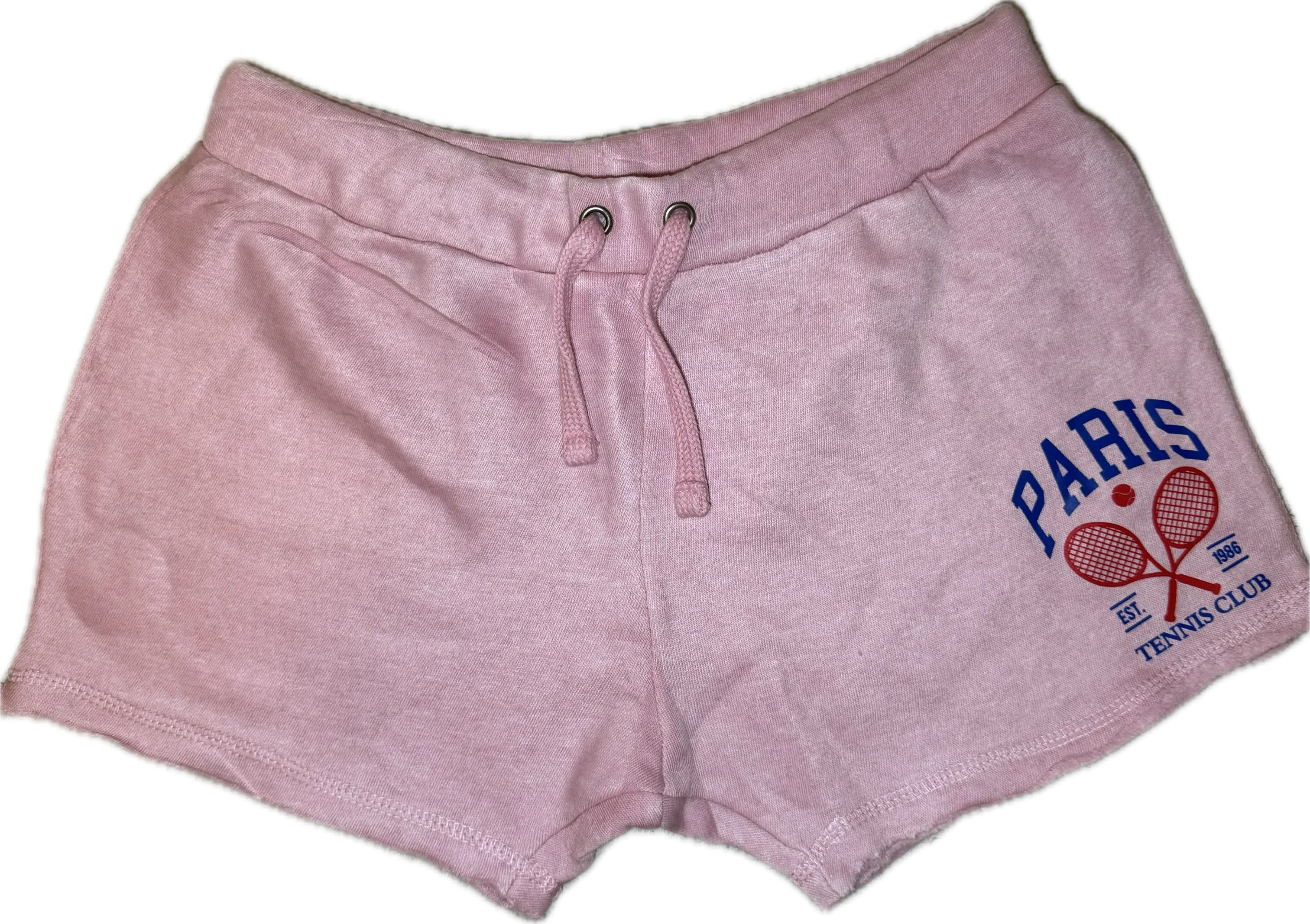 Vintage Havana- Paris Tennis Club Shorts (Pink)