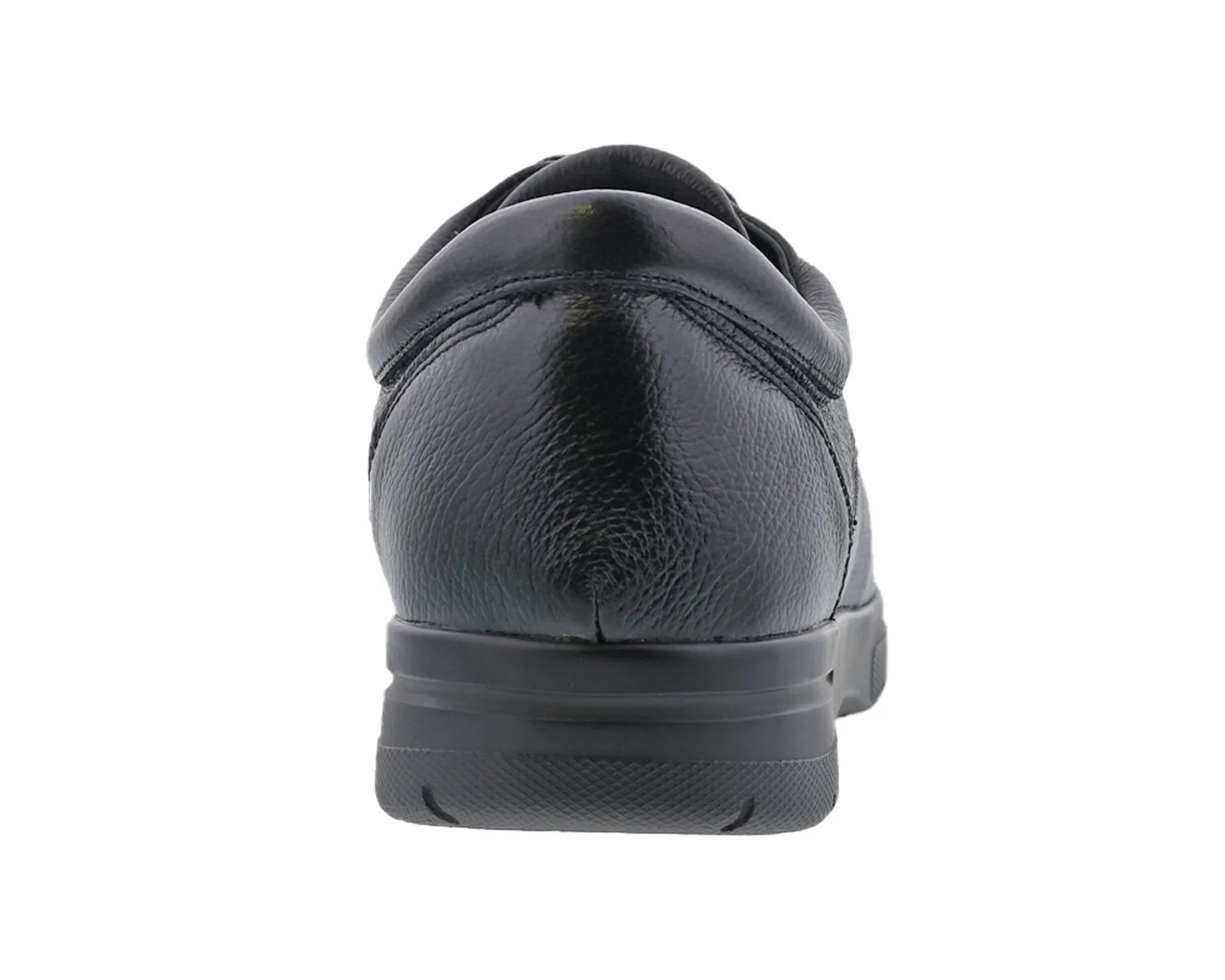 WALKER II Black Pebbled Leather
