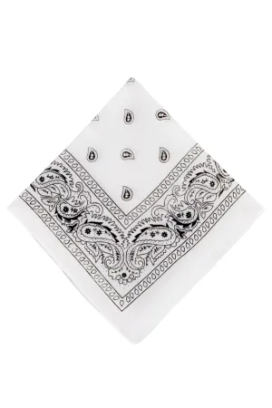 WHITE BANDANA