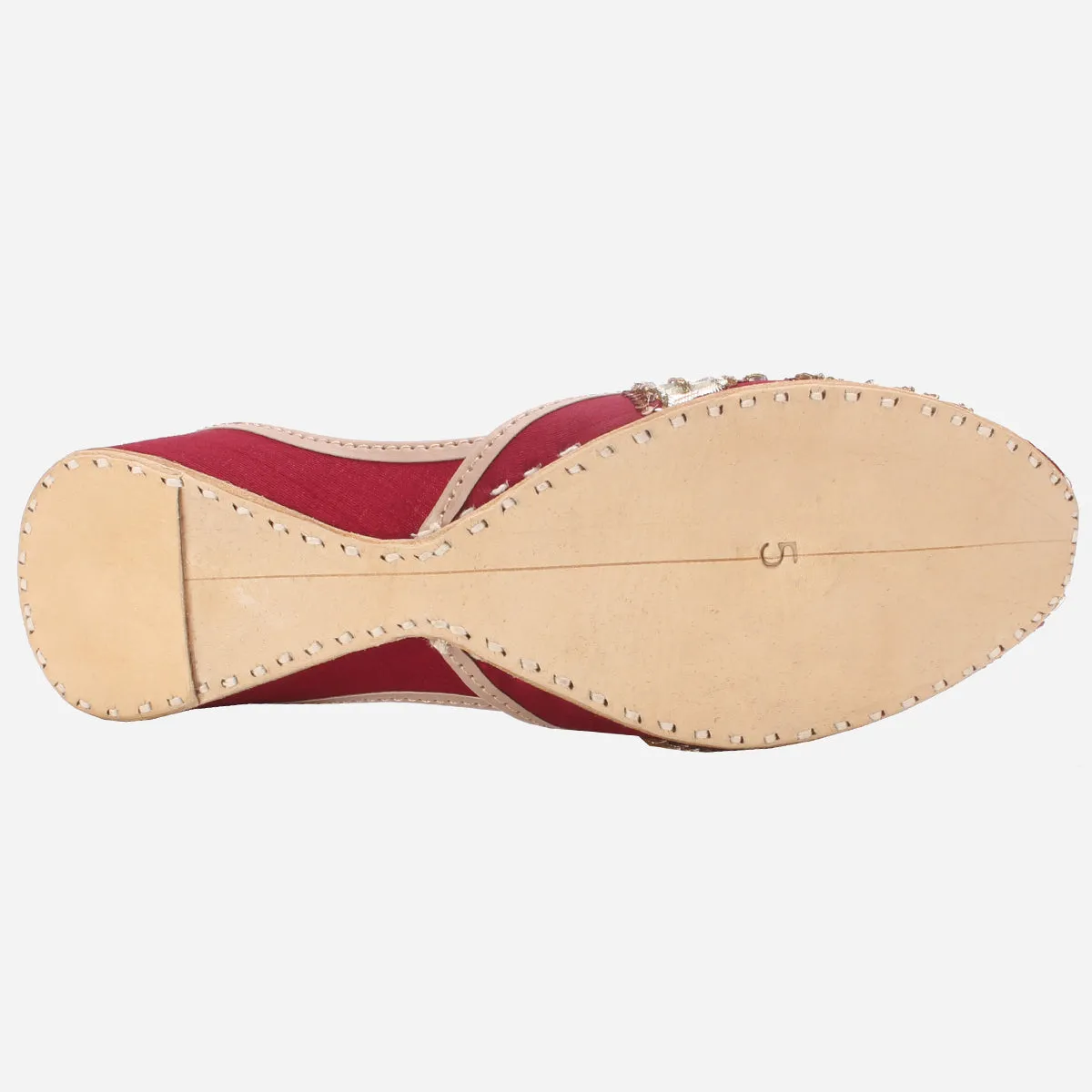 Women's "VALMAI" Embellished Stylish Khussa