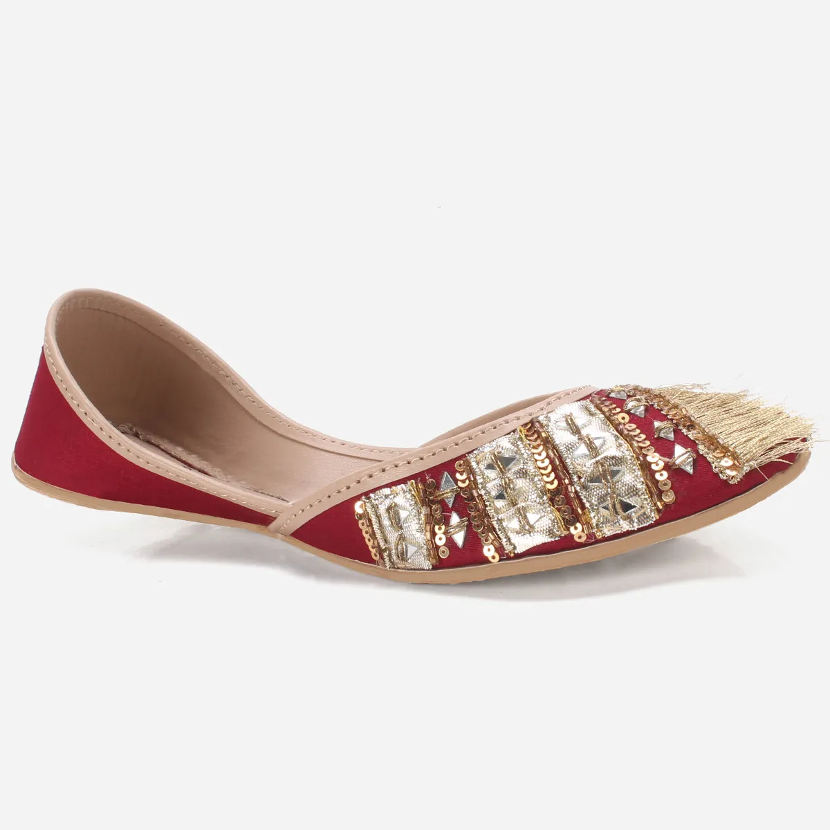 Women's "VALMAI" Embellished Stylish Khussa