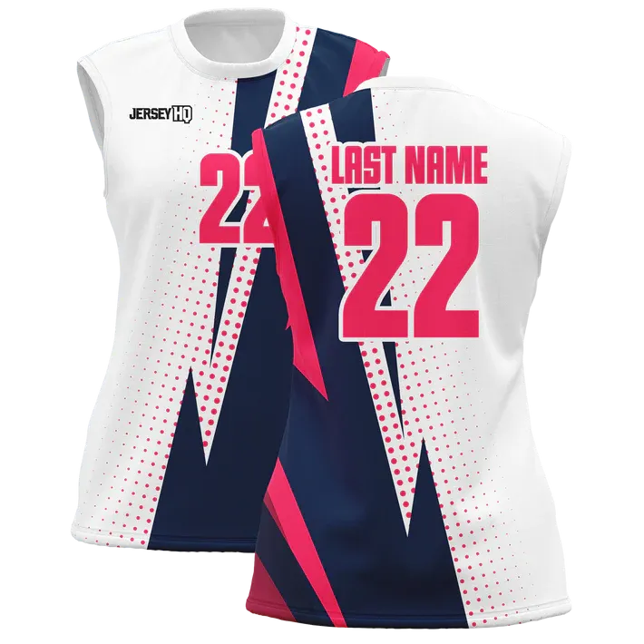 Women's Soccer Sleeveless Crew Neck Jersey
