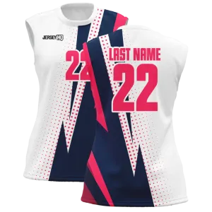 Women's Soccer Sleeveless Crew Neck Jersey