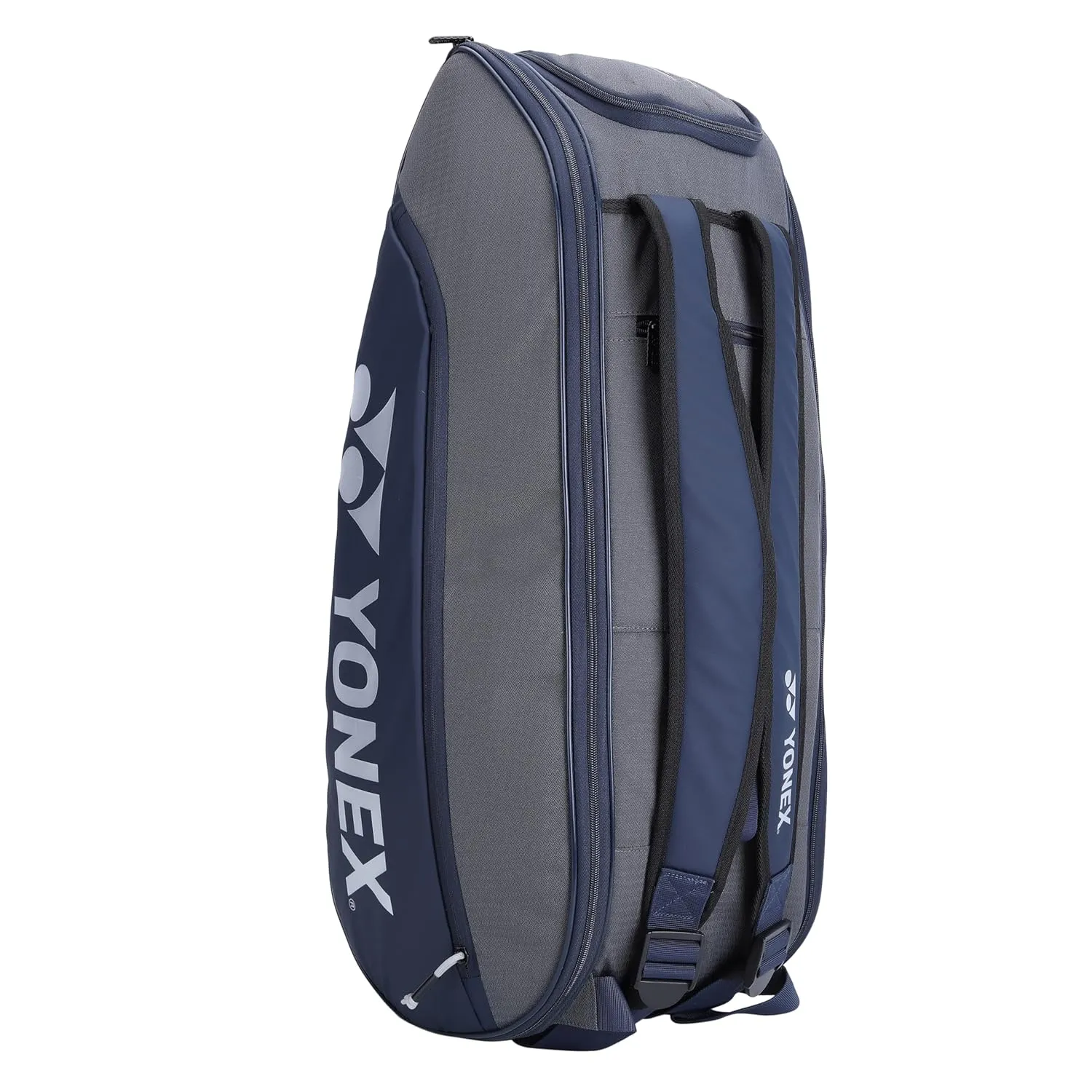 Yonex Q014-22826T-SR League Racquet Bag (BT6) | Spacious & Durable | 6-Racquet Capacity | Multi-Compartment Sports Kitbag for Badminton & Tennis