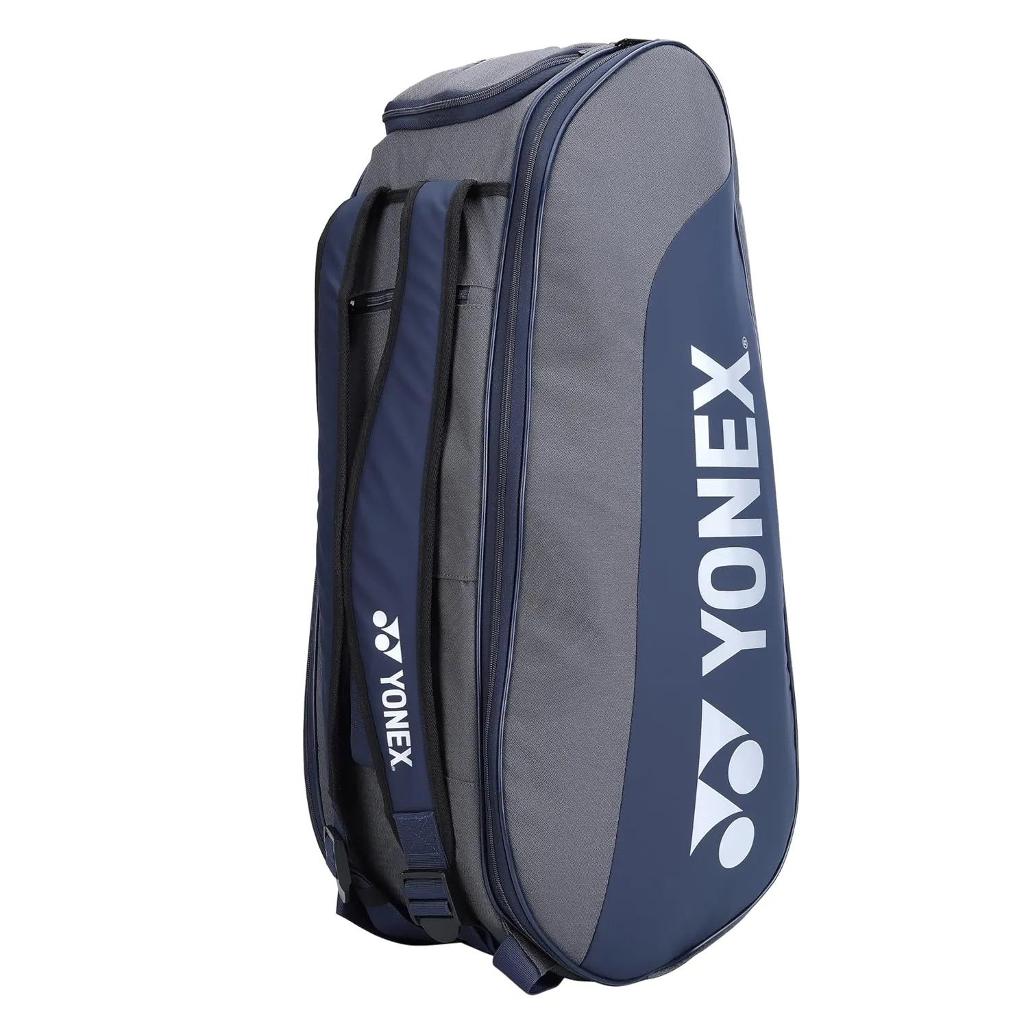 Yonex Q014-22826T-SR League Racquet Bag (BT6) | Spacious & Durable | 6-Racquet Capacity | Multi-Compartment Sports Kitbag for Badminton & Tennis