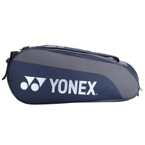 Yonex Q014-22826T-SR League Racquet Bag (BT6) | Spacious & Durable | 6-Racquet Capacity | Multi-Compartment Sports Kitbag for Badminton & Tennis